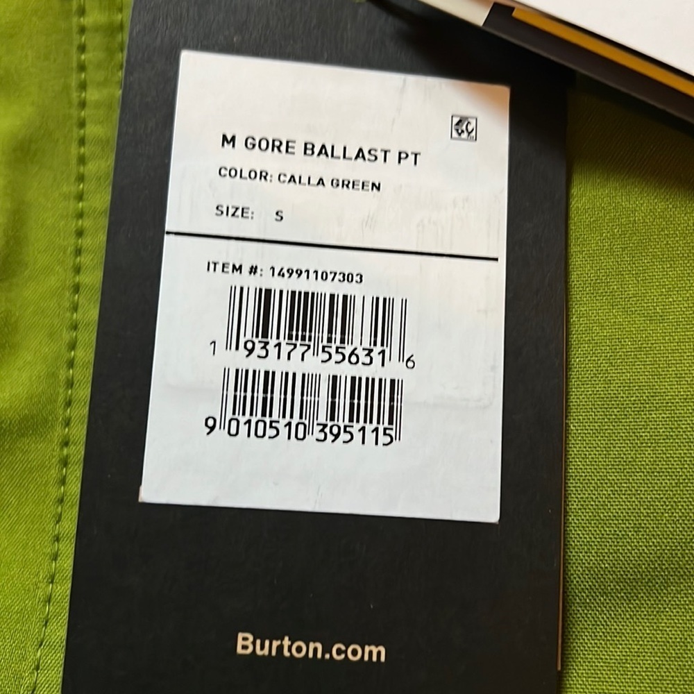 Burton Men’s Ballast Gore-Tex 2L Pants - Picture 9 of 12